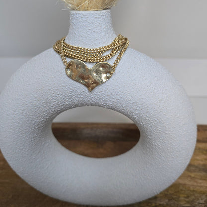 Heart Magnetic Clasp Bracelet