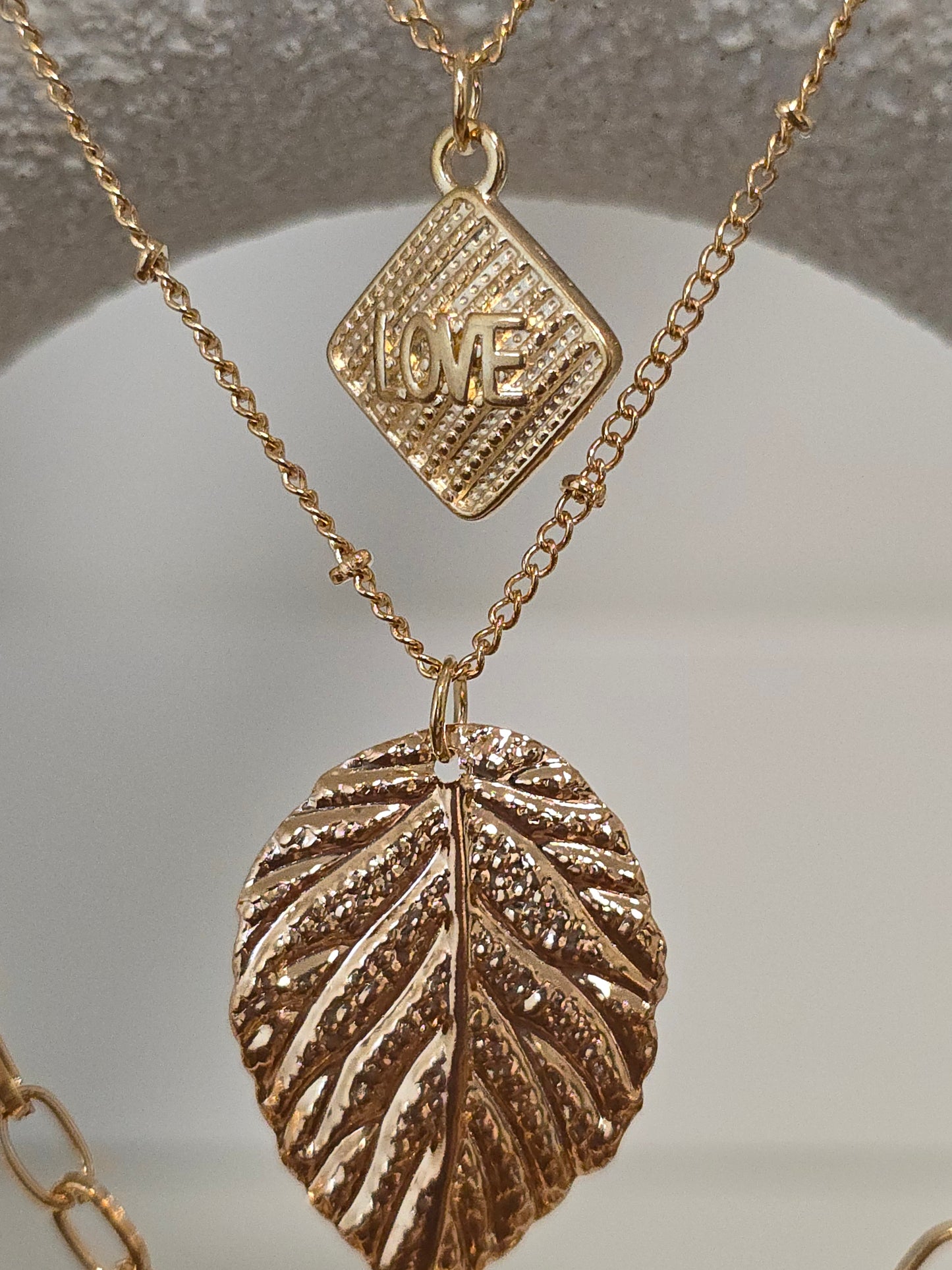 Gold Layer Love Necklace