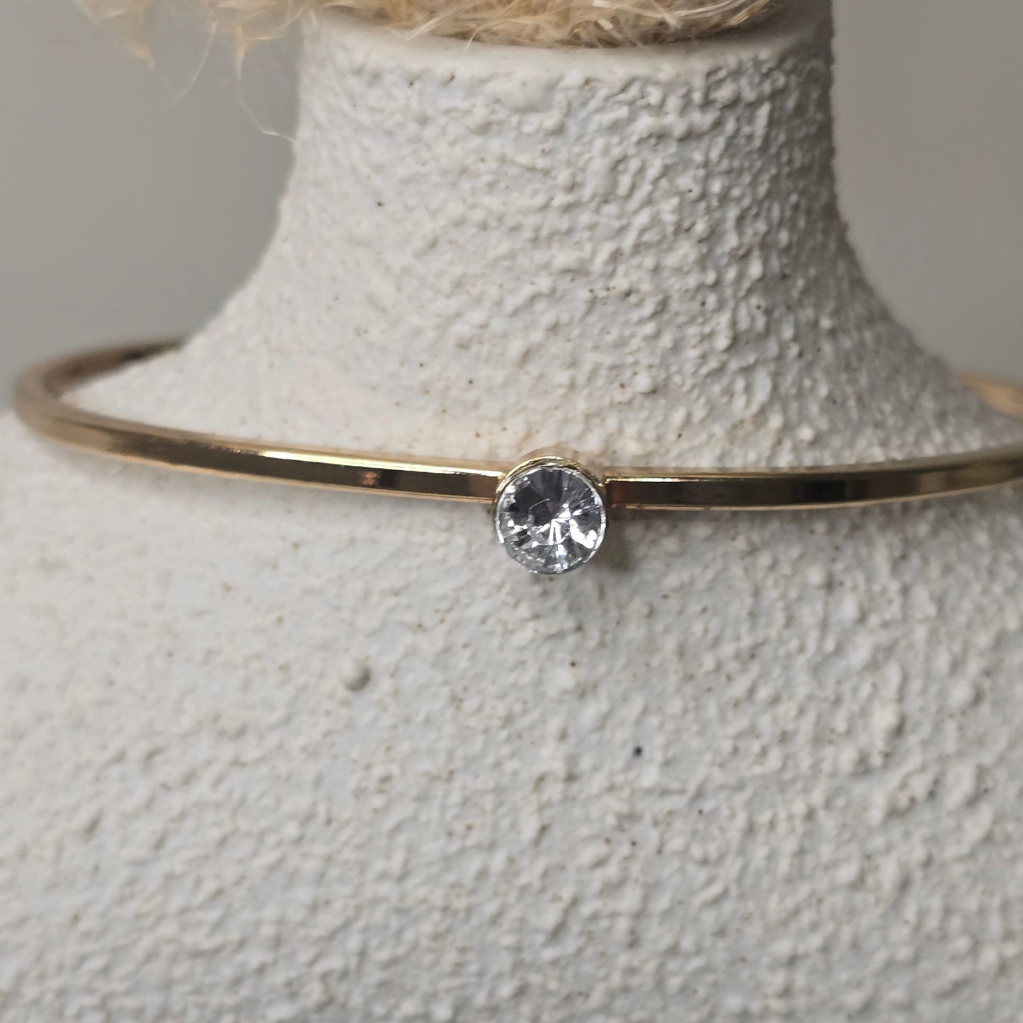 Arrow and Rhinestone Gold Bracelet Set