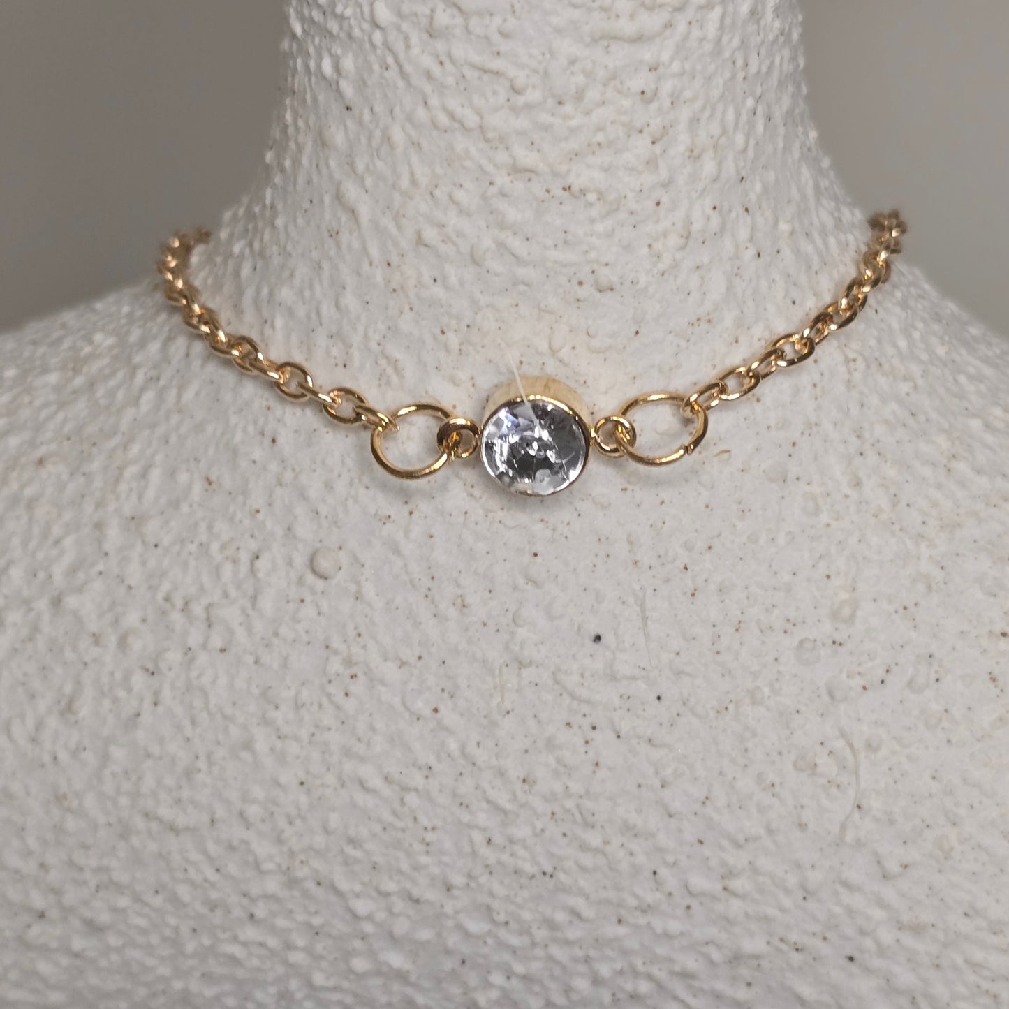 4 Piece Leaf and Moon Gold Bracelets