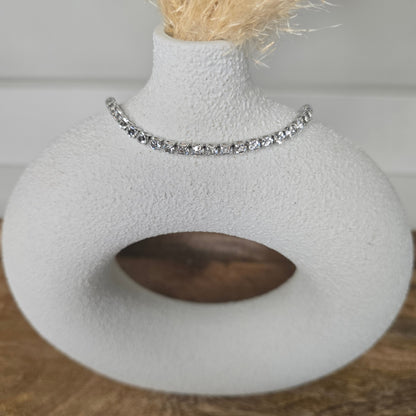 Silver Tennis Bracelet
