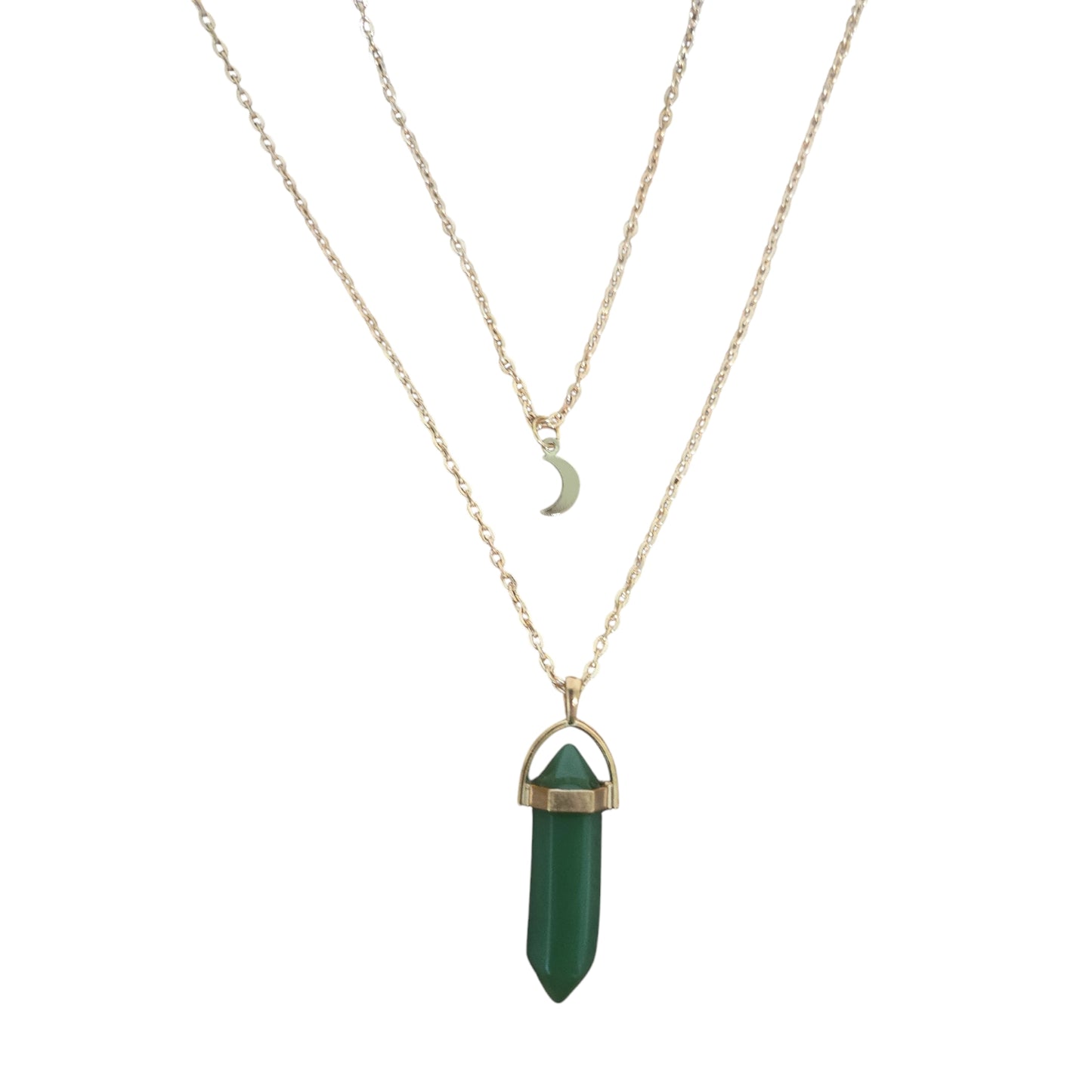 Green Aventurine Pendant Necklace