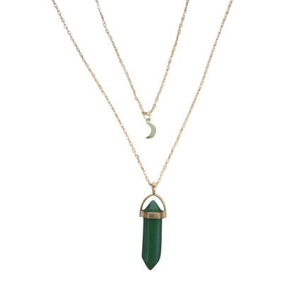 Green Aventurine Pendant Necklace