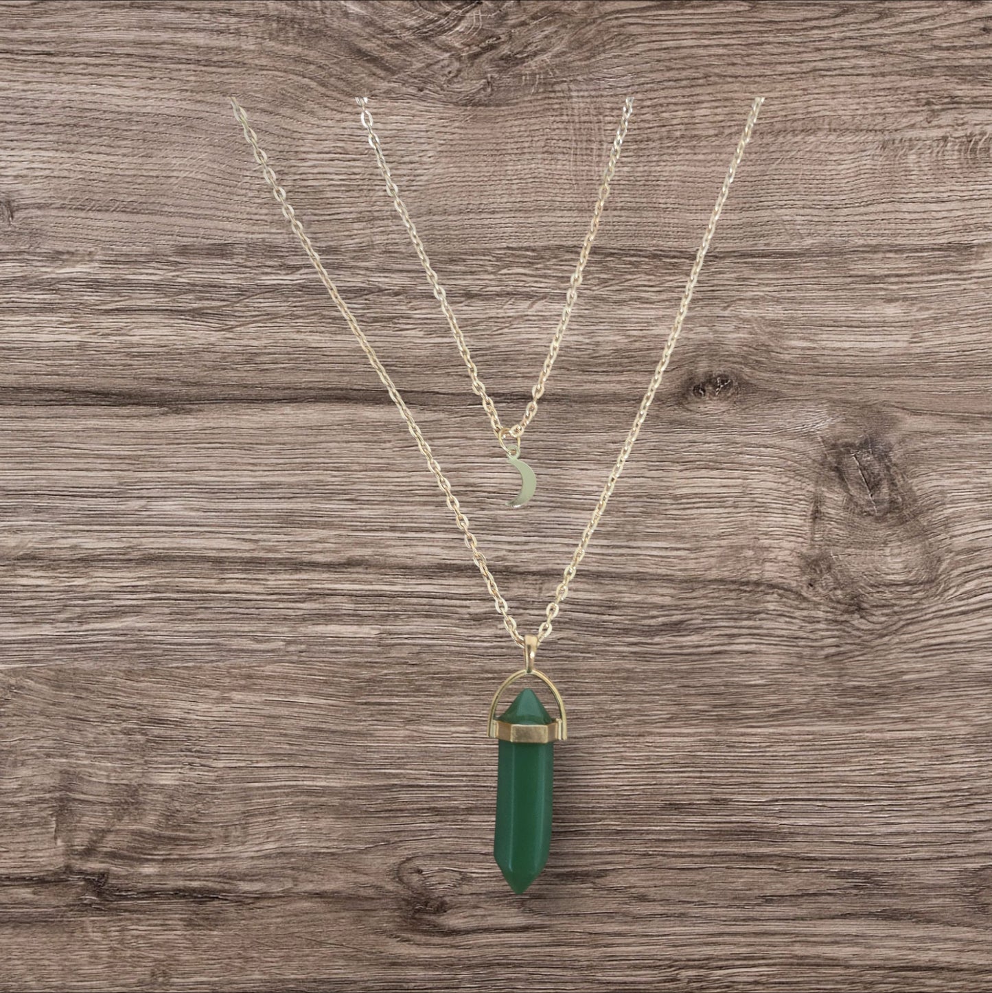 Green Aventurine Pendant Necklace