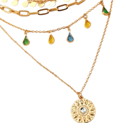 Candy Teardrop Necklace