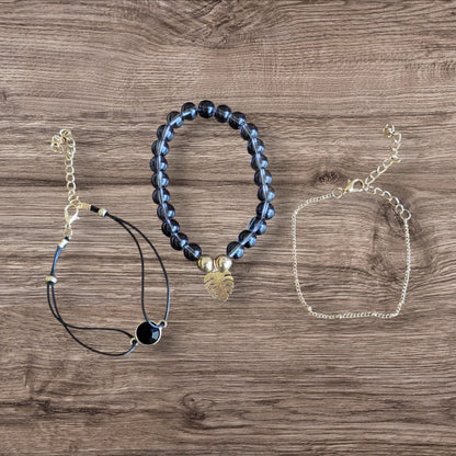 Blue Lokai Bracelet Set