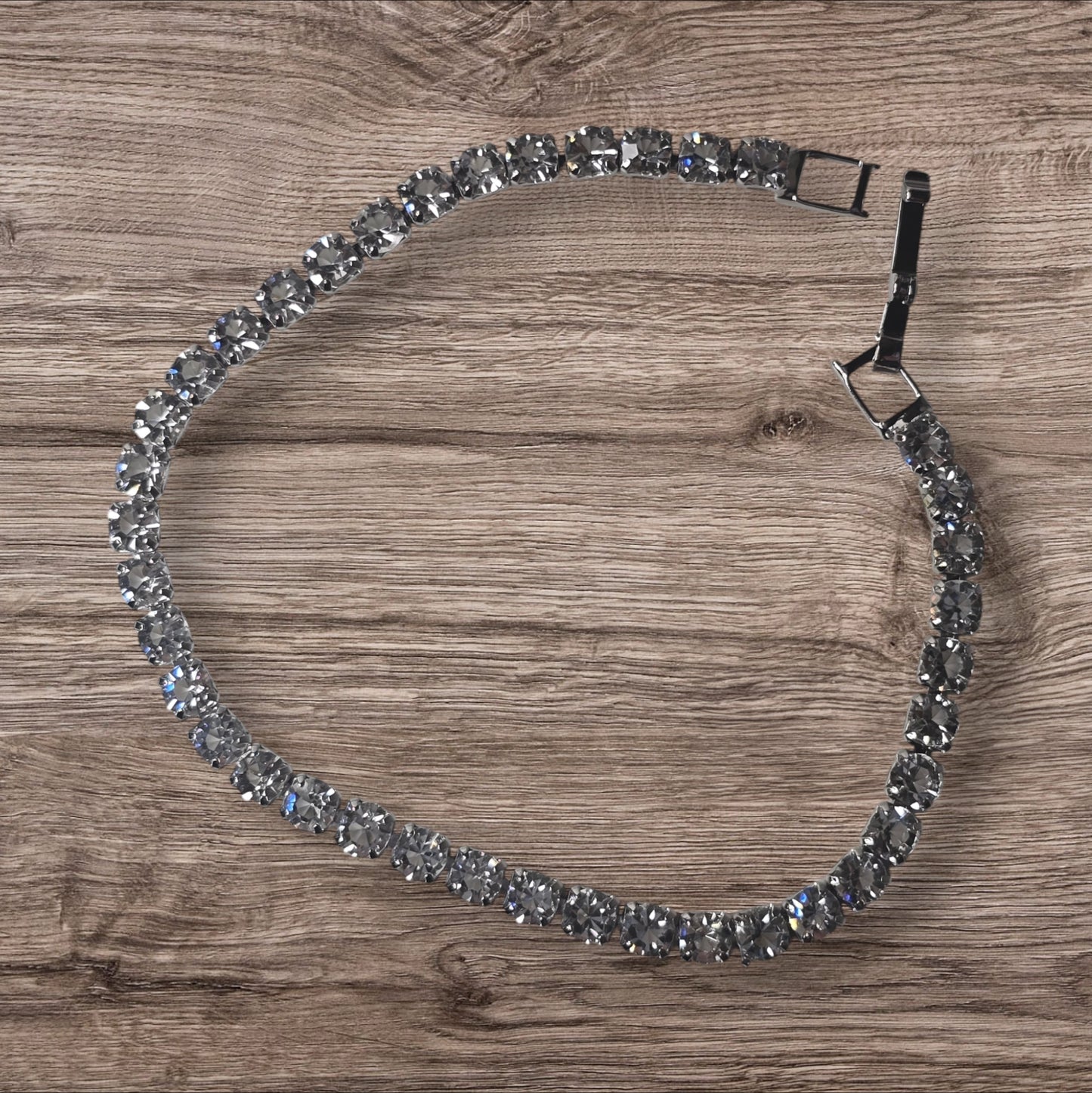 Silver Tennis Bracelet